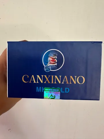Canxi Nano MK7 gold - bổ sung Calci Kẽm DHA 30 viên