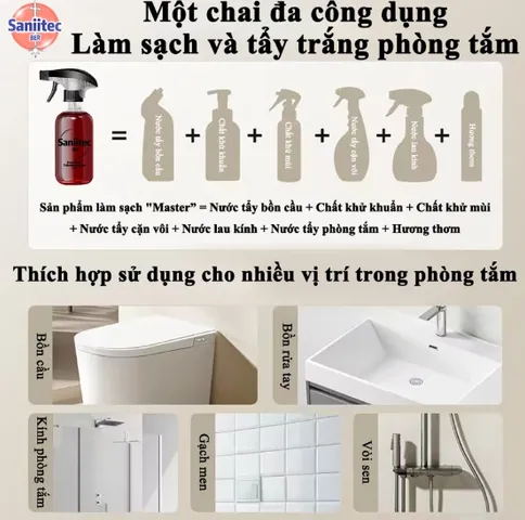 Bọt Vệ Sinh Bồn Cầu Vệ Sinh Sạch Vết Bẩn Toilet Bồn Cầu, Làm Trắng Cặn Bám Đa Năng- diệt khuẩn 500ml