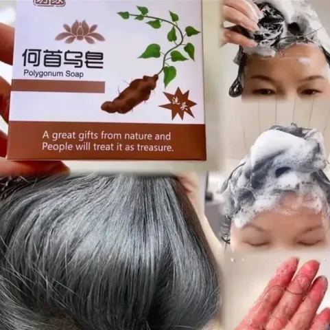 ( Combo 3 hộp) Xà phòng hà thủ ô giảm rụng và mọc tóc