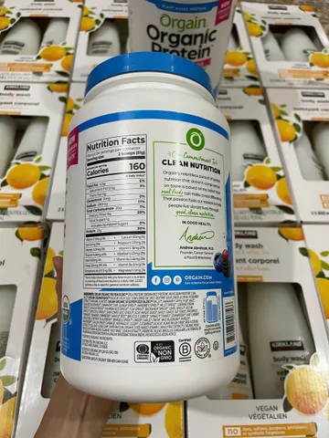Bột Protein Orgain Organic 50 Superfoods hương Vani - 1.22kg