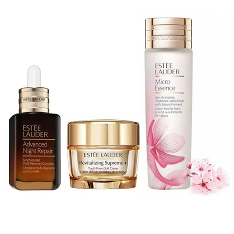 [ không hộp ] Set 3 Món Hỗ Trợ Trẻ Hoá Da Estee Lauder Advanced Night Repair 50ml + Revitalizing Supreme 50ml + Micro Essence 200ml 723873