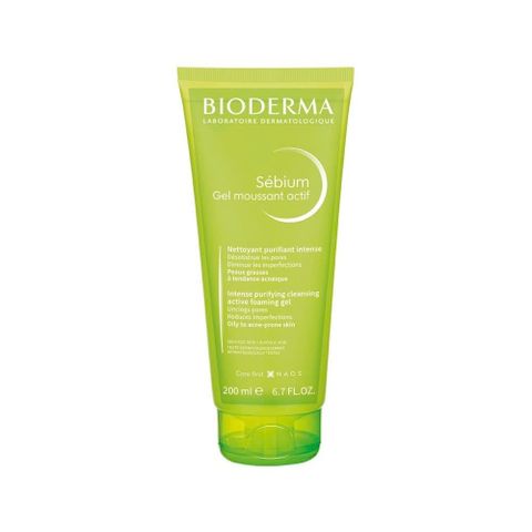 Sữa Rửa Mặt Bioderma Sebium Gel Moussant Actif 200ml [hàng nhập khẩu]