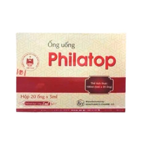Ống Uống Philatop Khapharco Hộp  20 ống x 5ml
