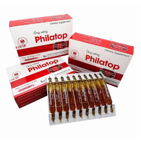 Ống Uống Philatop Khapharco Hộp  20 ống x 5ml