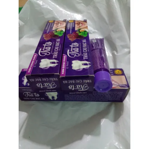 kem đánh răng tía tô trầu cau bạc hà 110g