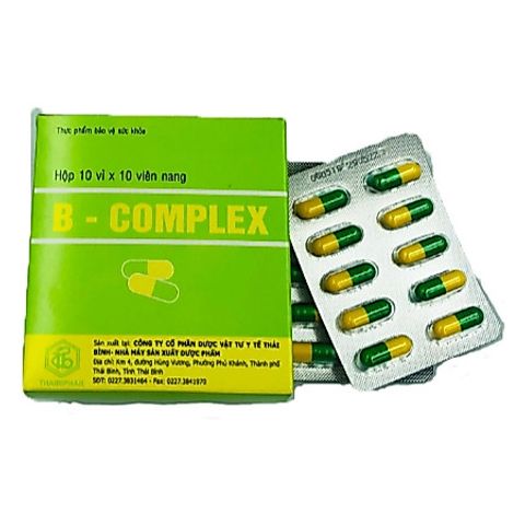 VIÊN UỐNG BỔ TĂNG ĐỀ KHÁNG B COMPLEX THÁI BÌNH HỘP 100 VIÊN