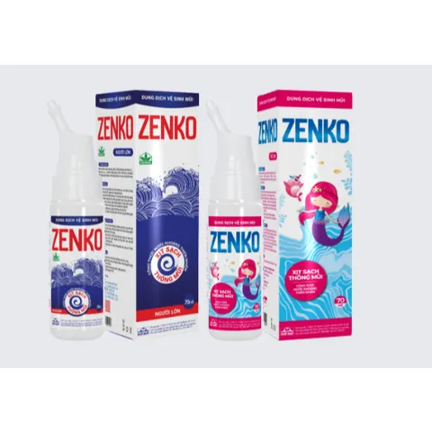 Dung dịch vệ sinh mũi Zenko