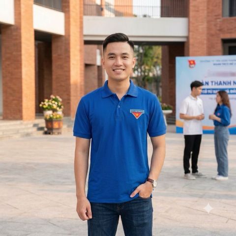Áo phông Đoàn thanh niên chất vải đẹp, thoáng mát (dành cho Nam, nữ từ 40-76kg)