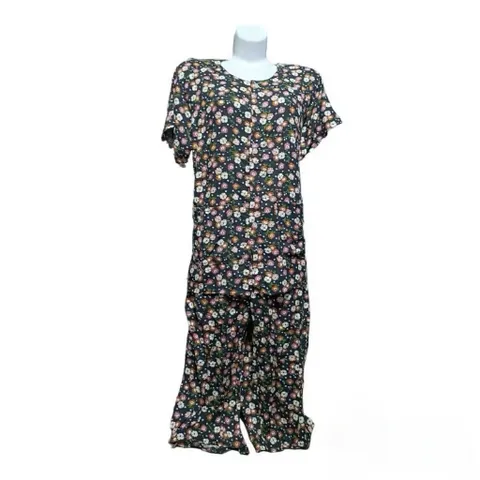 Bộ quần áo chất vải Lanh cộc tay quần lửng có túi cho bà (38-68kg)