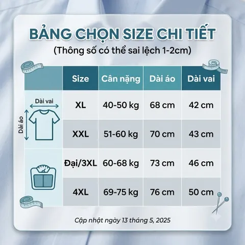 A002 - Áo sơ mi Đoàn thanh niên ngắn tay 1 Túi dành cho Nam và Nữ (40-75kg)