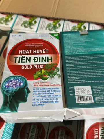 Hoạt Huyết Tiền Đình Gold Plus
