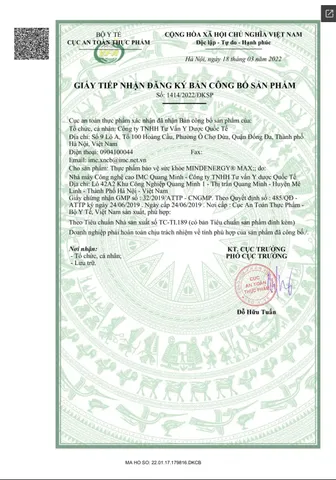 Mindenergy Max thực phẩm hỗ trợ tăng cường cải thiện trí nhớ, giảm nguy cơ suy giảm trí nhớ