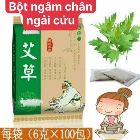 Bột ngâm chân thảo dược gói 100 túi lọc