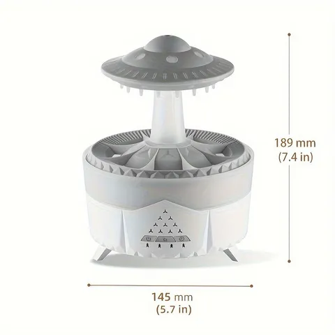 Máy xông tinh dầu mưa rơi 350ml, máy xông tinh dầu 2025, máy phun sương mưa rơi 350ml - Chip Beauty