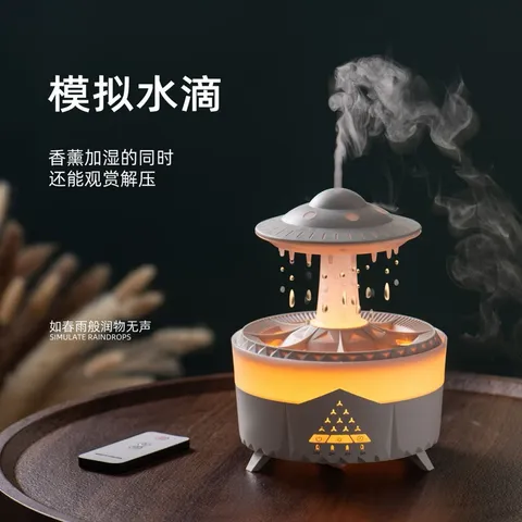 Máy xông tinh dầu mưa rơi 350ml, máy xông tinh dầu 2025, máy phun sương mưa rơi 350ml - Chip Beauty