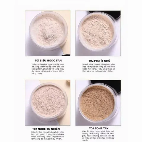 Phấn phủ ARTMISS Mã T02 full hộp 30g