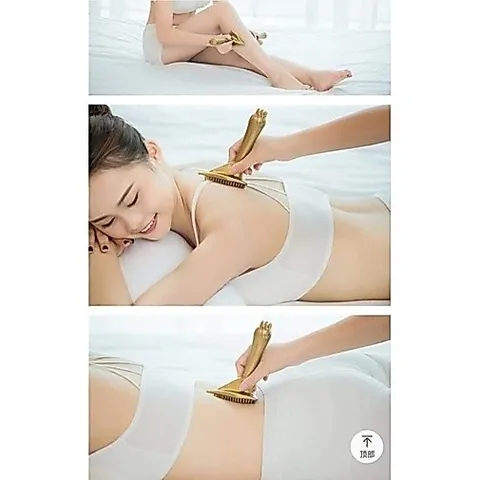 Chà vai gáy tam giác, bàn chải kinh lạc, dưỡng sinh