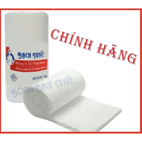 Bông bạch tuyết cuộn 1kg