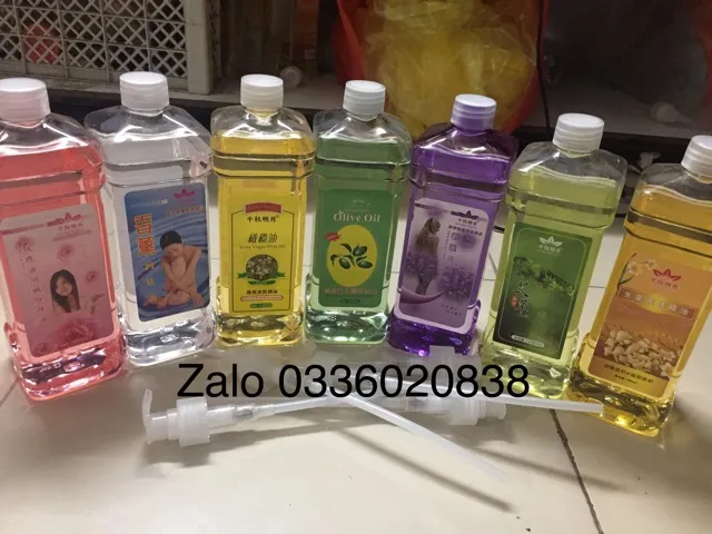 Combo 3 chai tinh dầu massage