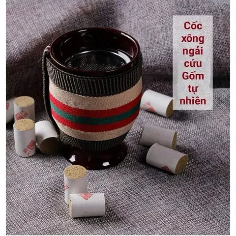 Cốc Xông Ngải Cứu- Cốc Phù Dương {TẶNG BAO THỔ CẨM PHONG CÁCH}