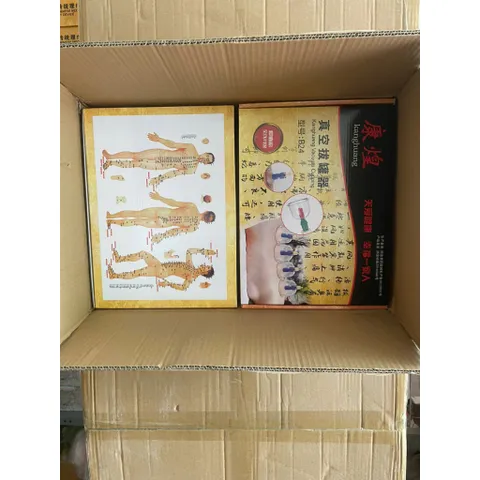 Bộ Giác hơi 24 cốc chân không- Không Dùng Lửa, Nhựa Nguyên Sinh 24 Cốc Tặng Kèm Lọ Tinh Dầu