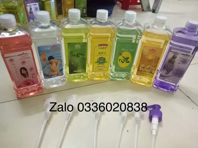 Combo máy xông và tinh dầu massage