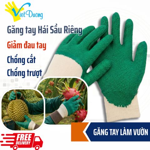 Găng Tay Giảm Đau Chống Cắt + Chống Gai Việt Dương Làm Vườn + Xây Dựng + Công Nghiệp Nặng - GDCBO