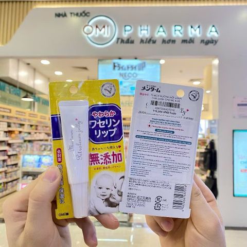 (Nhật Bản) Thạch Dưỡng Môi Cho Bé OMI Menturm Chính Hãng, Dưỡng Ẩm Và Làm Mềm Môi Cho Mẹ Và Bé