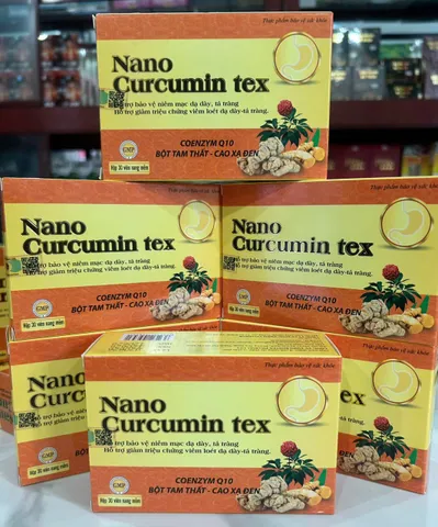 TPBVSK NGHỆ NANO CURCUMIN HỘP 30 VIÊN HỖ TRỢ BẢO VỆ NIÊN MẠC DẠ DÀY