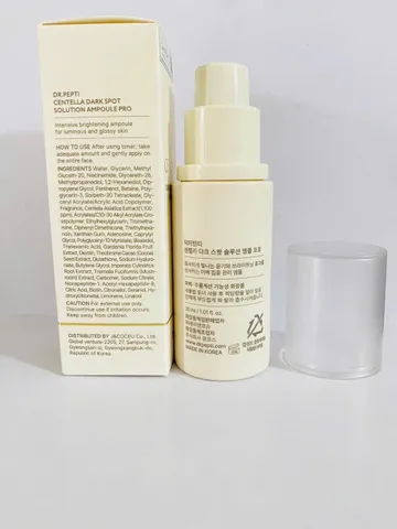 Tinh Chất DR.PEPTI Centella Dark Spot 30ml - Dưỡng Trắng Da, Căng Bóng, Giảm Thâm Nám