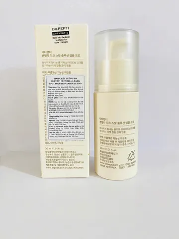 Tinh Chất DR.PEPTI Centella Dark Spot 30ml - Dưỡng Trắng Da, Căng Bóng, Giảm Thâm Nám 802797