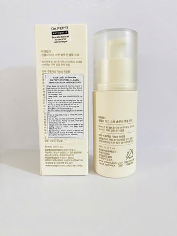 Tinh Chất DR.PEPTI Centella Dark Spot 30ml - Dưỡng Trắng Da, Căng Bóng, Giảm Thâm Nám 802797