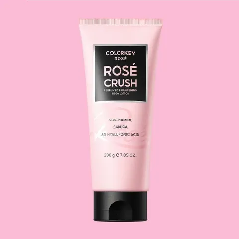 Sữa Dưỡng Thể Sáng Da Colorkey Rose Crush Perfumed Brightening 200g [hàng nhập khẩu]