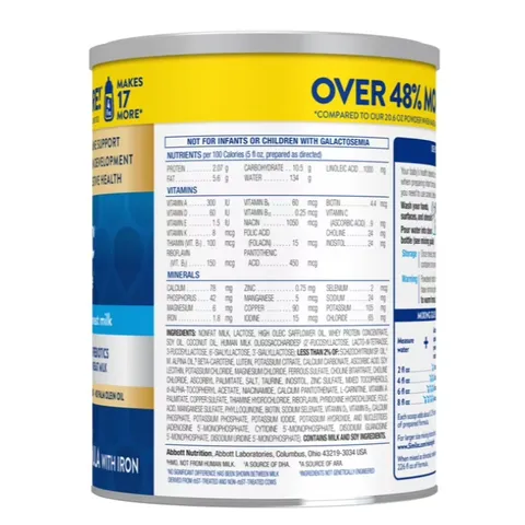 873g Sữa Bột Similac 360 Total Care Mỹ Trí Não Miễn Dịch Cho Bé 0-12 Tháng