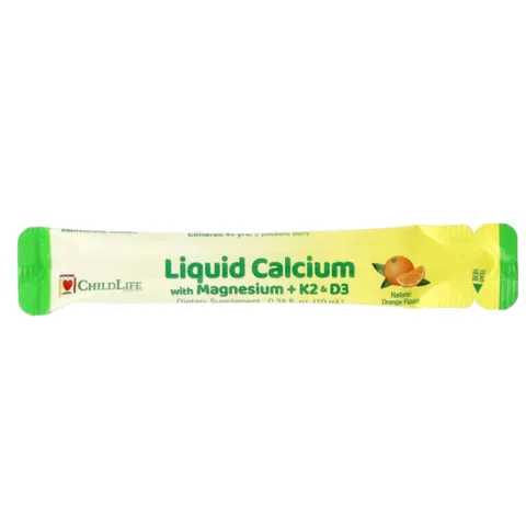 Canxi Lỏng Childlife Liquid Calcium Magie Kẽm Vitamin D3 474ml Mỹ