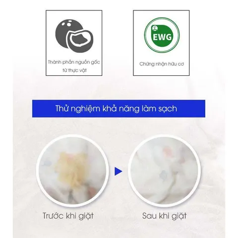 GIẶT/XẢ ATONO2 thuần chay cao cấp Hàn Quốc cho bé từ 0m+ (1000ml)