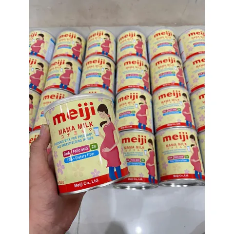 Sữa Bầu Meiji Mama 350g Phòng Ngừa Dị Tật Thai Nhi Bổ Sung DHA Axit Folic Sắt Kẽm