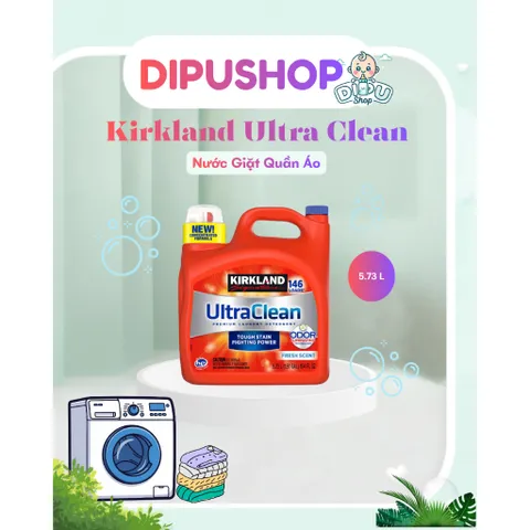 Nước Giặt Kirkland Ultra Clean Premium Laudry Detergent 5.73L
