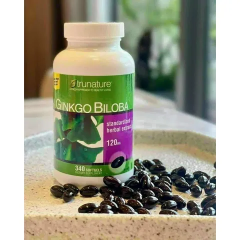 Bổ não Ginkgo Biloba 120mg 340 viên hàng air chuẩn mỹ 802912