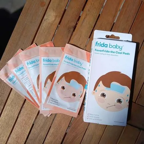 Miếng dán giảm nhiệt hạ sốt cho trẻ FRIDA BABY FeverFrida (5 miếng) - hàng nội địa Mỹ