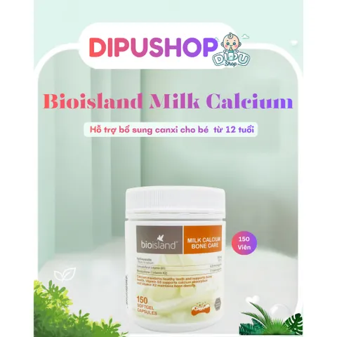 Lọ viên uống Bioisland Canxi 150 viên