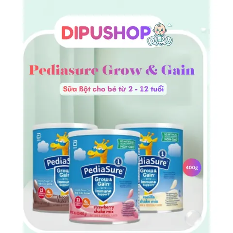 Sữa bột PediaSure Thùng Mỹ Đủ Vị dinh Dưỡng Toàn Diện Cho Bé Biếng ăn