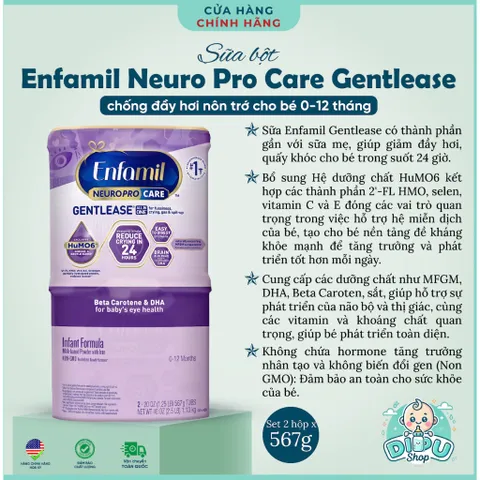Sữa Bột Enfamil NeuroPro CARE TÍM - Dinh dưỡng vàng cho bé