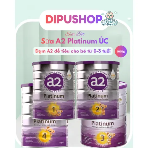 900gr Sữa bột đạm A2 Platinum giúp cho Bé phát triển toàn diện