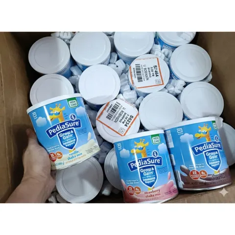 Sữa bột PediaSure Thùng Mỹ Đủ Vị dinh Dưỡng Toàn Diện Cho Bé Biếng ăn