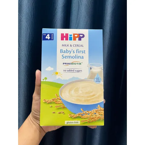 Bột ăn dặm dinh dưỡng Sữa - Ăn dặm khởi đầu HiPP.