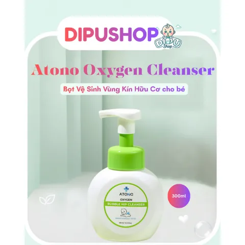 Bọt Rửa Mông Và Vệ Sinh Vùng Kín ATONO2 Bubble Hip Cleanser Hàn Quốc 300ml Cho Bé Từ 3 Tháng