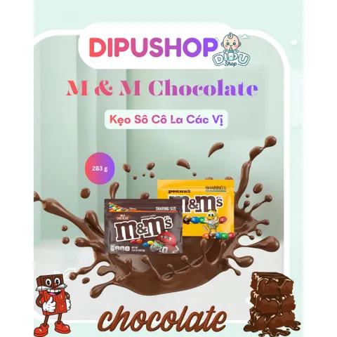 (Hàng Mỹ) Kẹo Socola M&M Các Vị