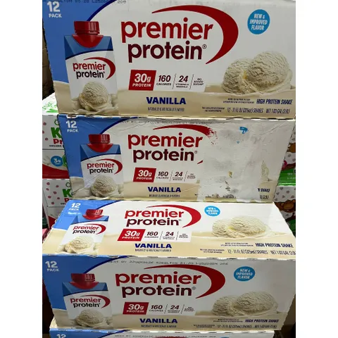 [DATE 22/09/2026 ] Sữa Orgain High Protein Shake (Thùng 12 Hộp) , Giàu Protein Vị Vani