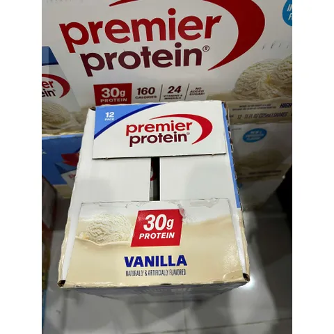 [DATE 22/09/2026 ] Sữa Orgain High Protein Shake (Thùng 12 Hộp) , Giàu Protein Vị Vani